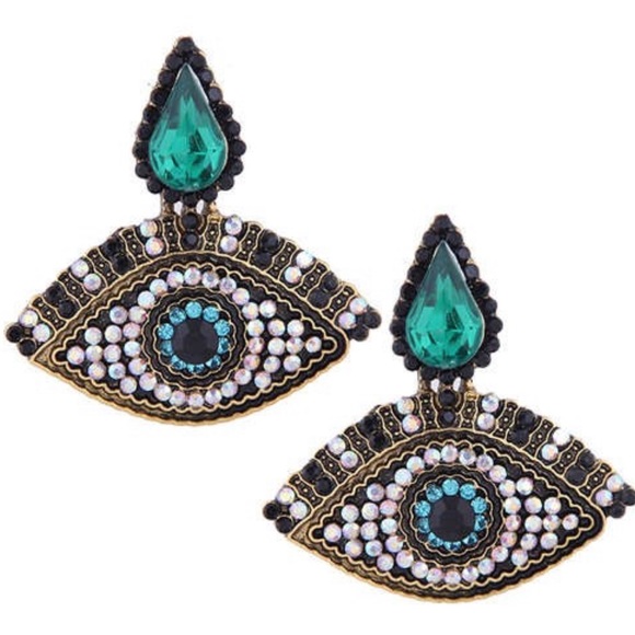 Jewelry - Anubis Green Evil Eye